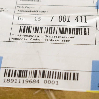 NEW BMW 3 E46 CENTER CONSOLE NAVIGATION STORAGE 51167001411 RHD ORIGINAL