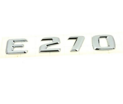 new mercedes-benz e-class w210 rear lid emblem badge a2108172115 original