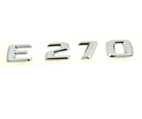 new mercedes-benz e-class w210 rear lid emblem badge a2108172115 original