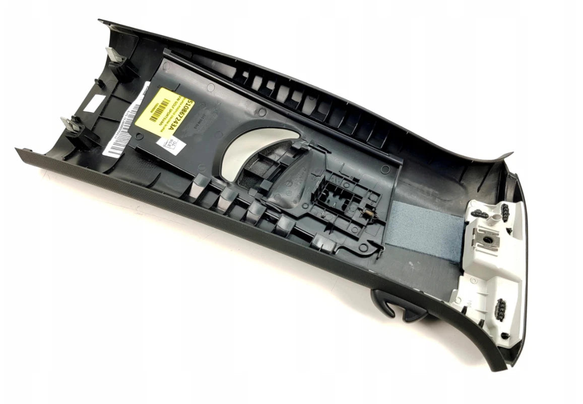 NEW VW GOLF SPORTSVAN LEFT SIDE B PILLAR UPPER TRIM 510867243A82V ORIGINAL