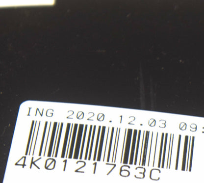 NEW AUDI A6 C8 FRONT LEFT OUTER RADIATOR SUPPORT AIR DUCT 4K0121763C ORIGINAL