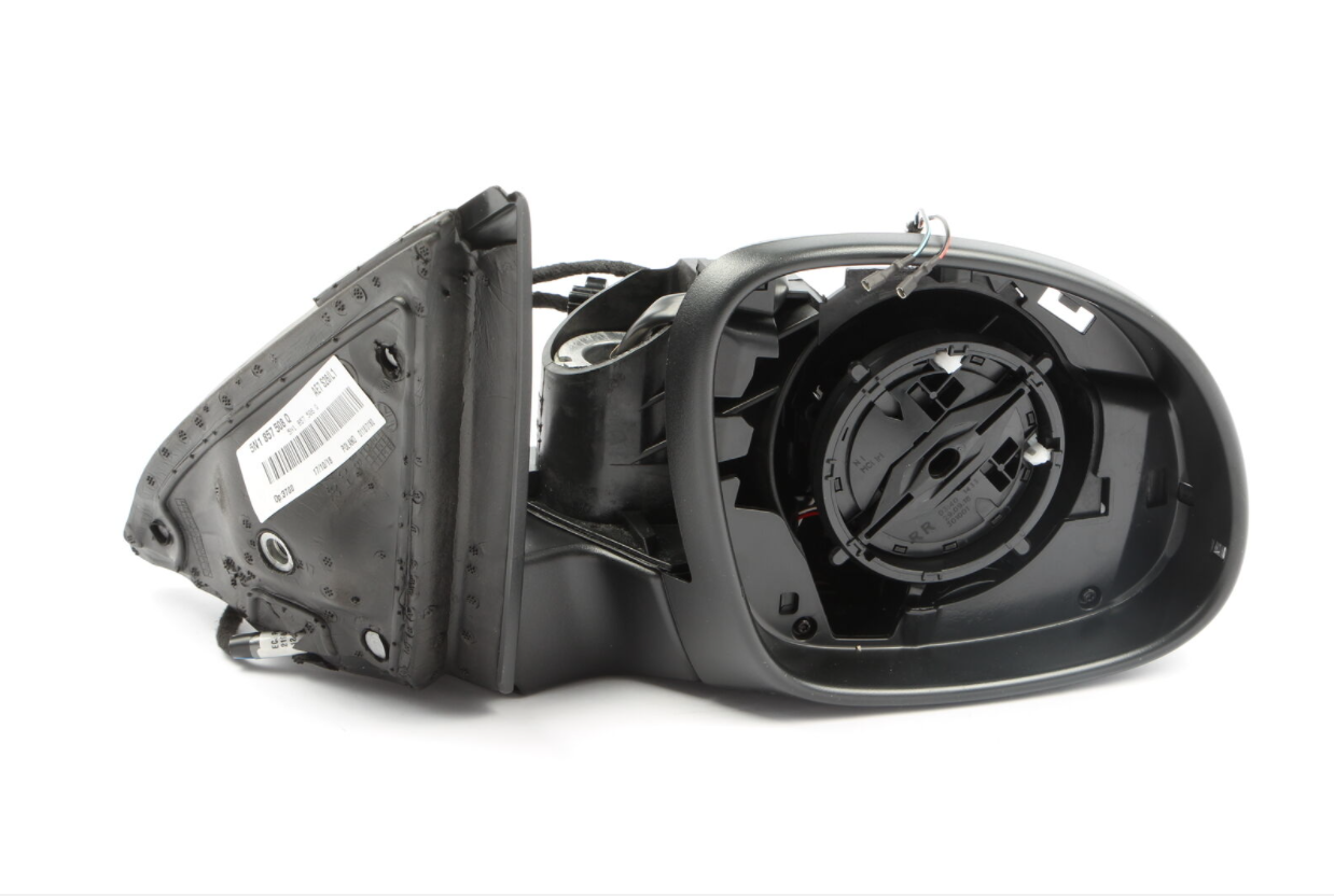 new vw tiguan 5n front right side wing mirror 5n1857508q9b9 original