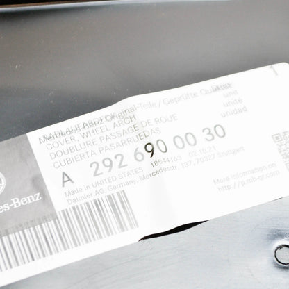 NEW MERCEDES-BENZ GLE COUPE C292 FRONT LEFT FENDER LINER A2926900030 ORIGINAL