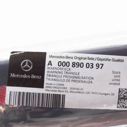 NEW MERCEDES-BENZ CLA COUPE C117 WARNING TRIANGLE A0008900397 ORIGINAL