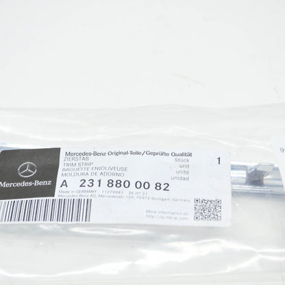 NEW MERCEDES-BENZ SL R231 RADIATOR GRILLE SHELL LEFT TRIM A2318800082 ORIGINAL