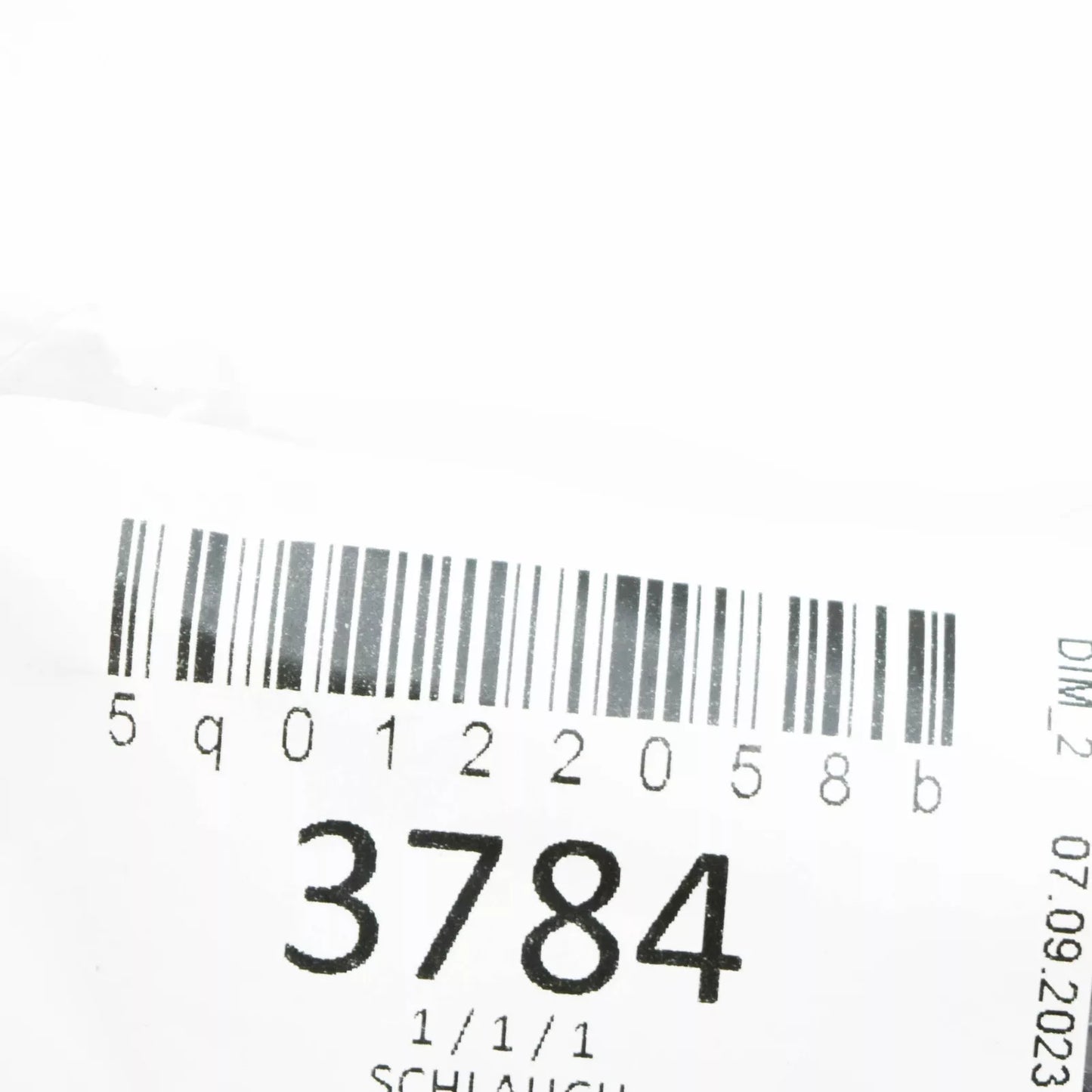 NEW VW TIGUAN AD COOLANT HOSE WITH QUICK RELEASE COUPLING 5Q0122058B ORIGINAL