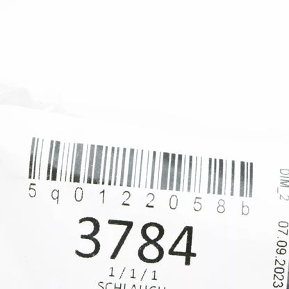 NEW VW TIGUAN AD COOLANT HOSE WITH QUICK RELEASE COUPLING 5Q0122058B ORIGINAL