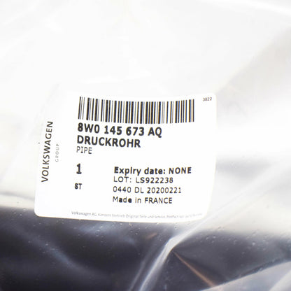 NEW AUDI A4 B9 LEFT TURBOCCHARGER INTERCOOLER HOSE PIPE 8W0145673AQ