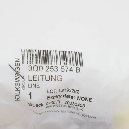 NEW VOLKSWAGEN PASSAT B8 3G EXHAUST PIPE CONTROL LINE 3Q0253574B ORIGINAL