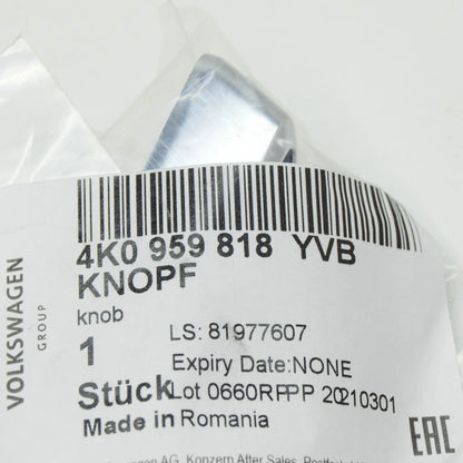 NEW AUDI Q7 4M FRONT RIGHT POWER SEAT SWITCH KNOB 4K0959818YVB ORIGINAL