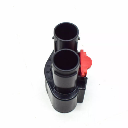 NEW VW TOUAREG 7P RADIATOR FAN FLAT CONTACT HOUSING 4PIN 7H4906234 ORIGINAL