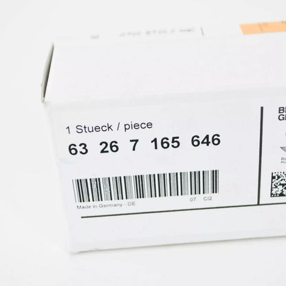 NEW BMW 5 E60 LICENSE PLATE LIGHT 63267165646 ORIGINAL