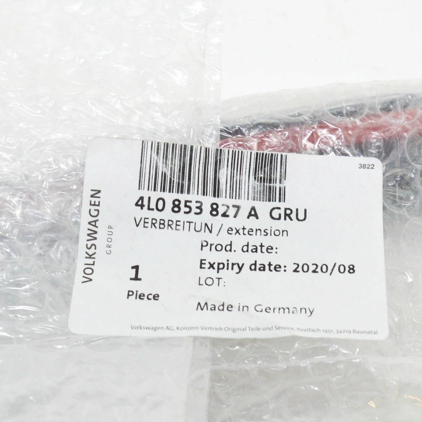 NEW AUDI Q7 4L REAR LEFT WHEEL ARCH WIDENING 4L0853827AGRU