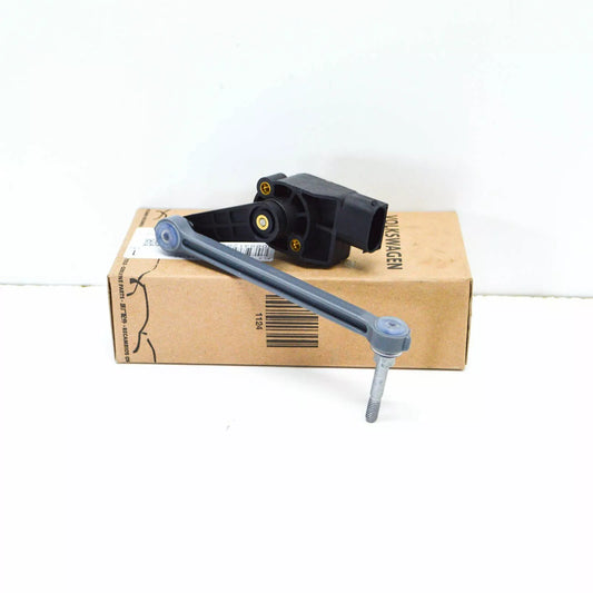 NEW VOLKSWAGEN PHAETON 3D FRONT LEFT LEVEL SENSOR WITH POLES 3D0941285E ORIGINAL