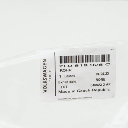 NEW AUDI Q7 4L ENGINE COOLANT PIPE LHD 7L0819928C ORIGINAL