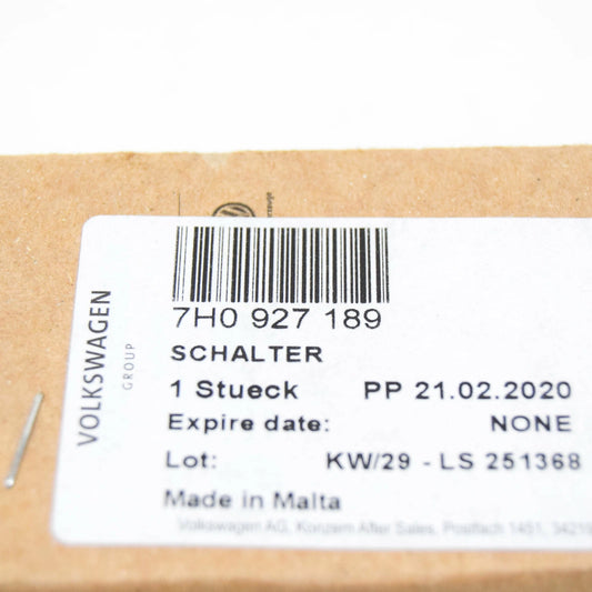 NEW AUDI A6 C5 CLUTCH PEDAL SWITCH SENSOR 7H0927189