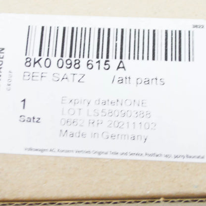 NEW AUDI A4 B8 ENGINE BONNET ATTACHMENT PARTS SET 8K0098615A