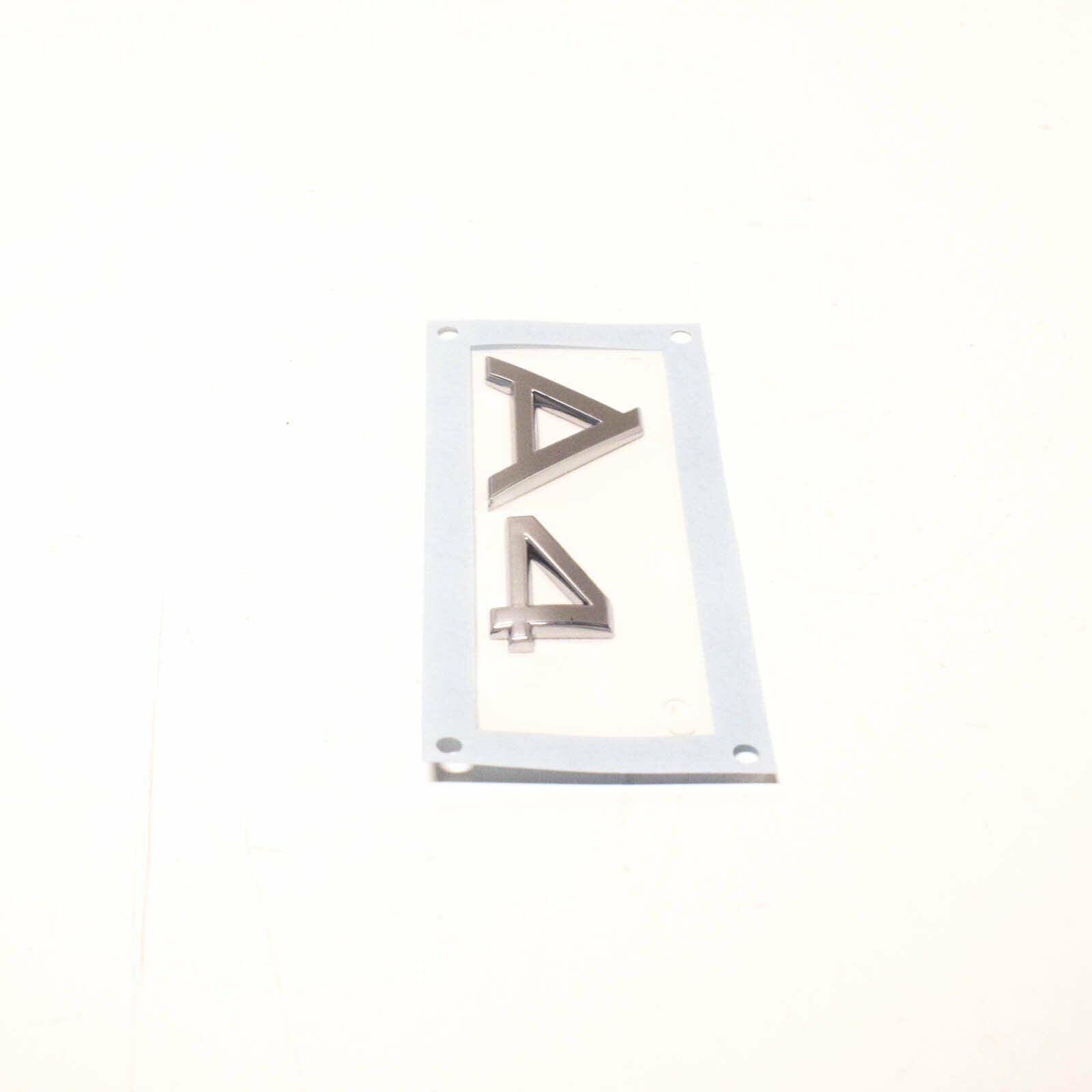 NEW AUDI A4 B7 BOOTLID BADGE 8H08537412ZZ 2008 ORIGINAL