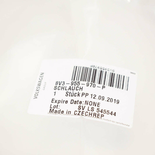 NEW AUDI A3 8V HEADLIGHT WASHER HOSE 8V3955970P ORIGINAL