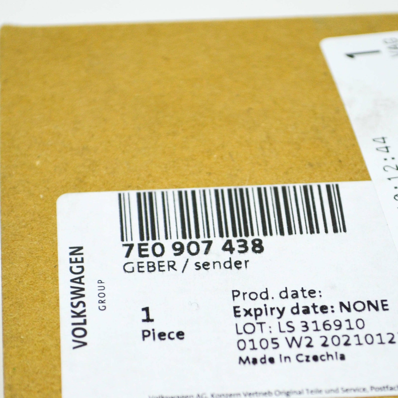 NEW VW TRANSPORTER T6 FRONT RIGHT SLIDING DOOR CONTACTS SWITCH 7E0907438