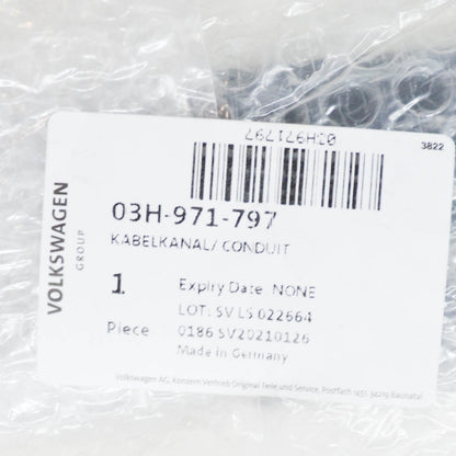 NEW VOLKSWAGEN CC UPPER CABLE GUIDE WIRING CONDUIT 03H971797 ORIGINAL