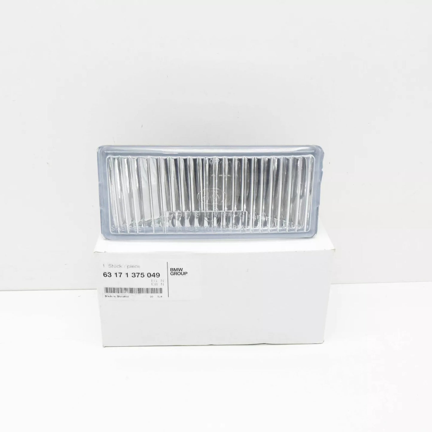 NEW BMW 3 E30 FRONT LEFT FOG LIGHT LAMP INSERT 63171375049 ORIGINAL