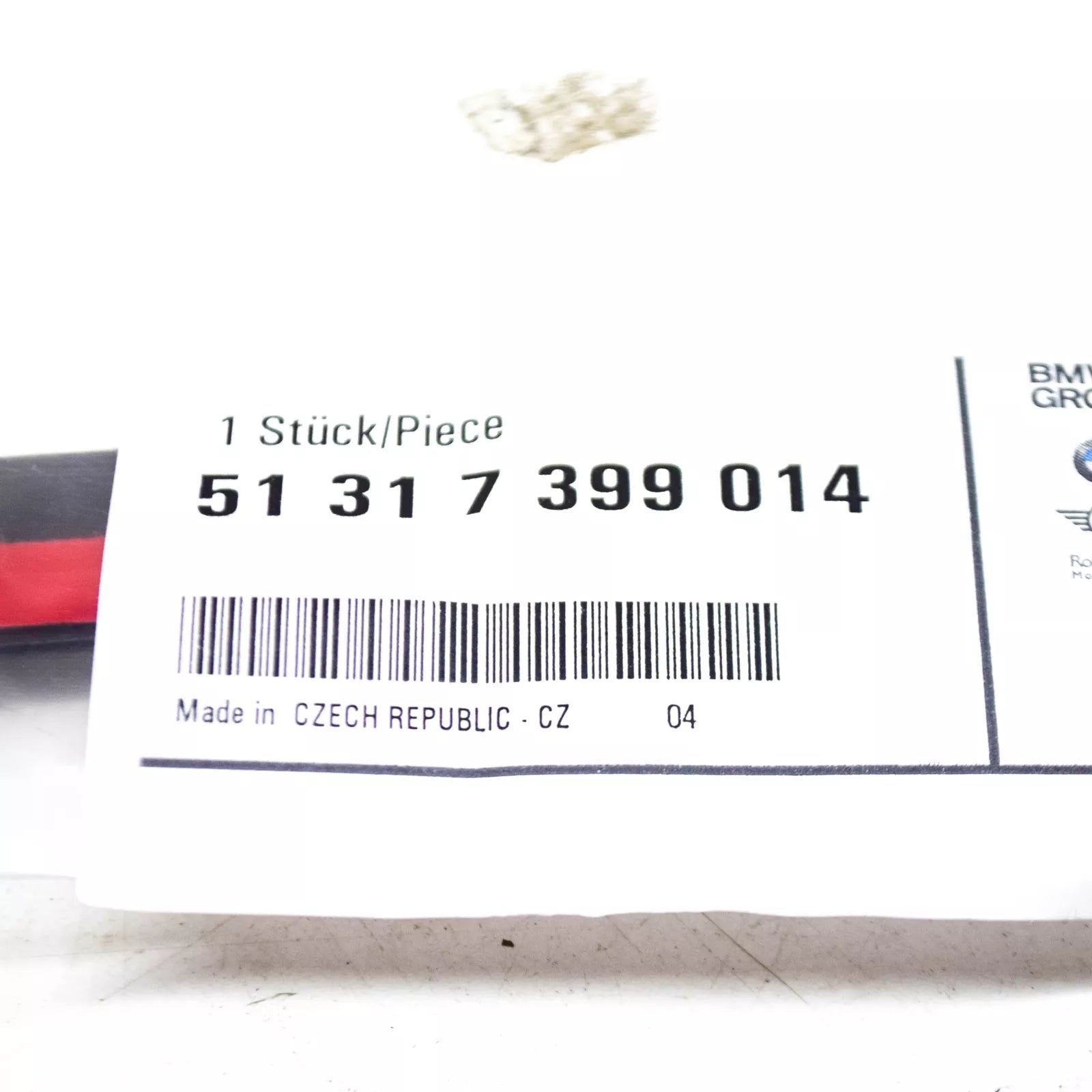 NEW BMW X3 G01 FRONT UPPER WINDSHIELD MOLDING 51317399014 ORIGINAL