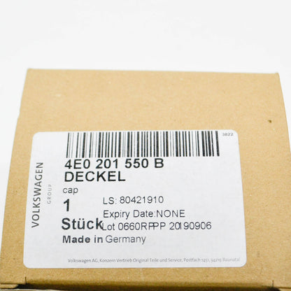 NEW AUDI A8 D3 GAS CAP WITH STRAP 4E0201550B ORIGINAL