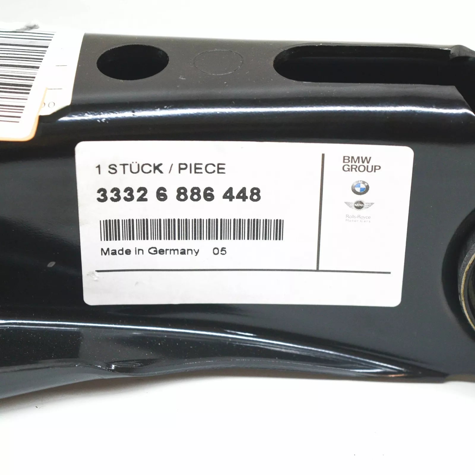 NEW BMW 3 G20 REAR ROLL OVER STRUT W RUBBER BUSHING 33326886448 ORIGINAL