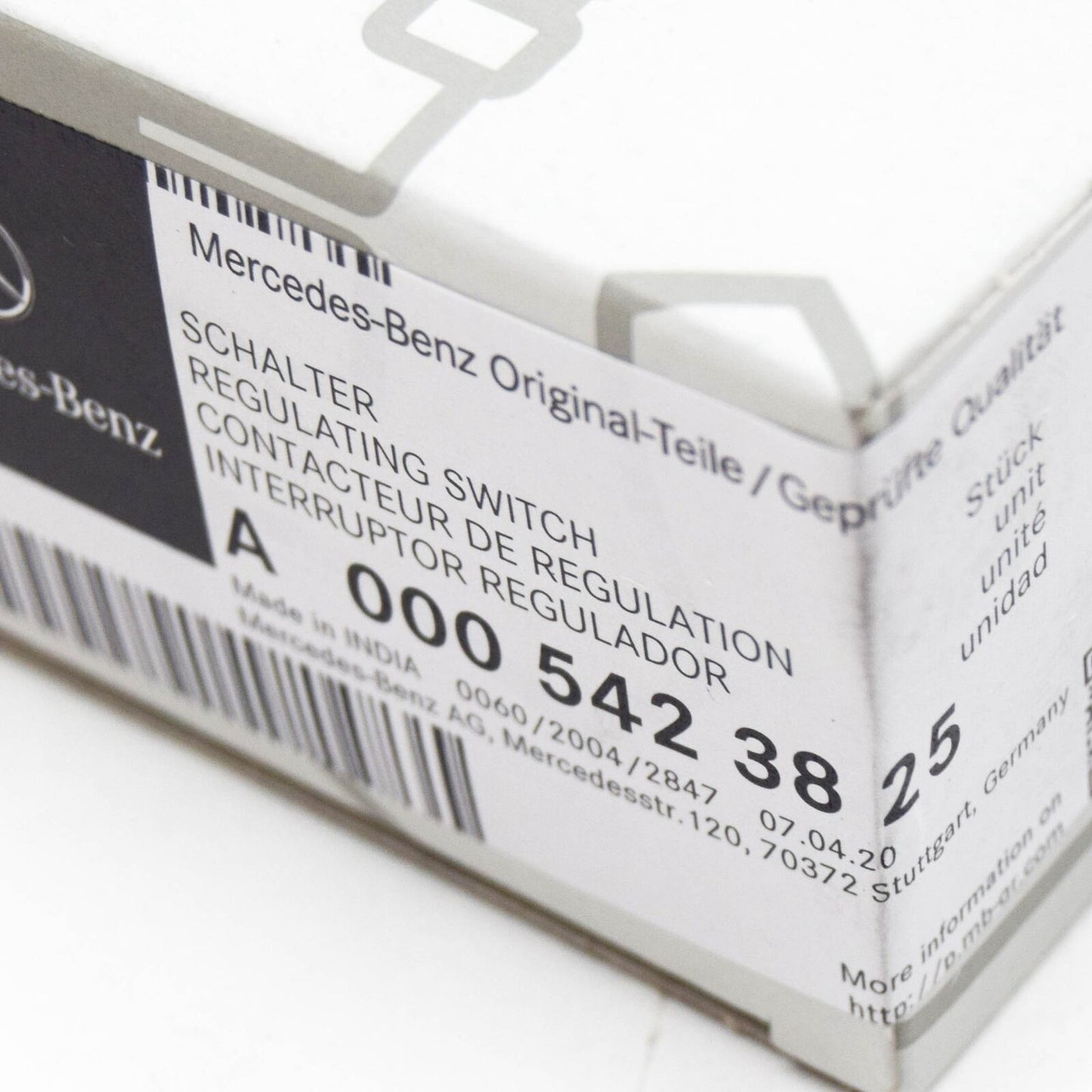 NEW MERCEDES BENZ E-CLASS W124 DASHBOARD POTENTIOMETER A0005423825 ORIGINAL