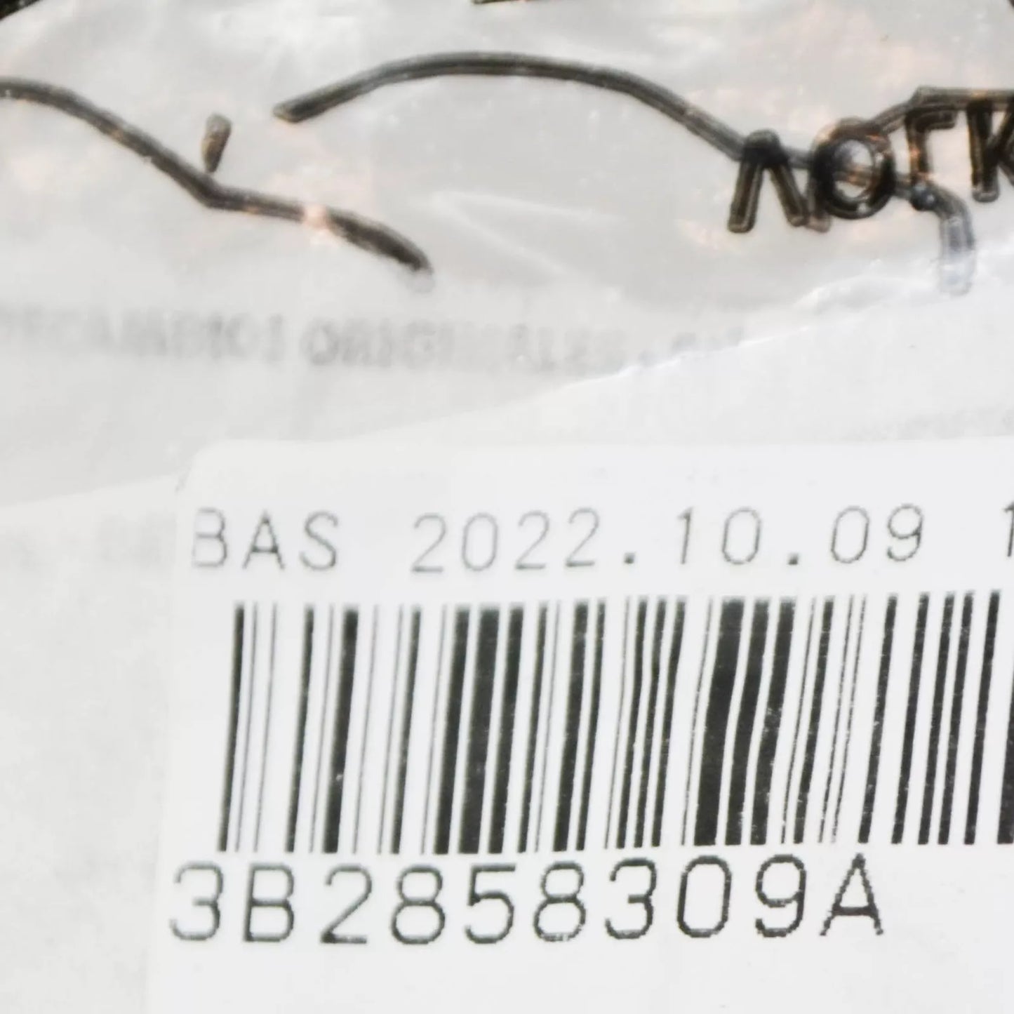 NEW VOLKSWAGEN PHAETON 3D DASHBOARD BRAKE ELEMENT LHD 3B2858309A ORIGINAL