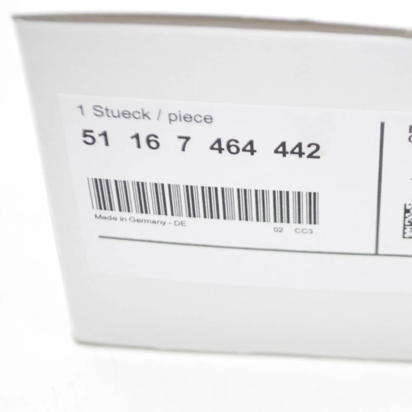 NEW BMW 1 F20 REAR RIGHT ROOF GRAB HANDLE 51167464442 7464442 ORIGINAL