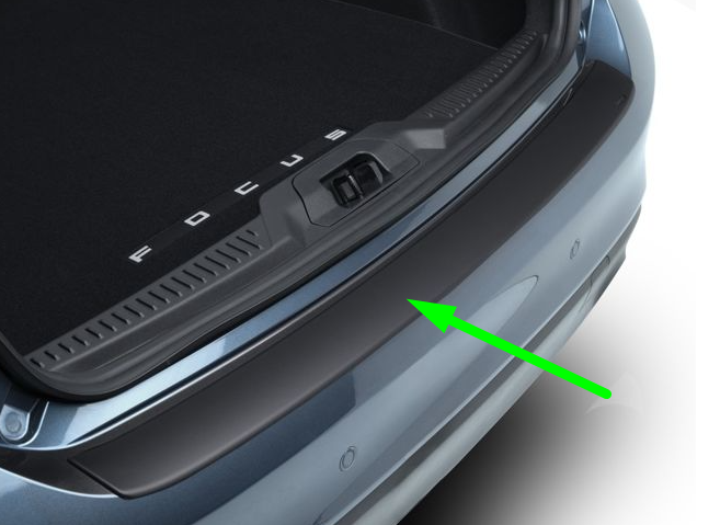 new ford focus mk4 c519 rear bumper protection moulding 2314208 original