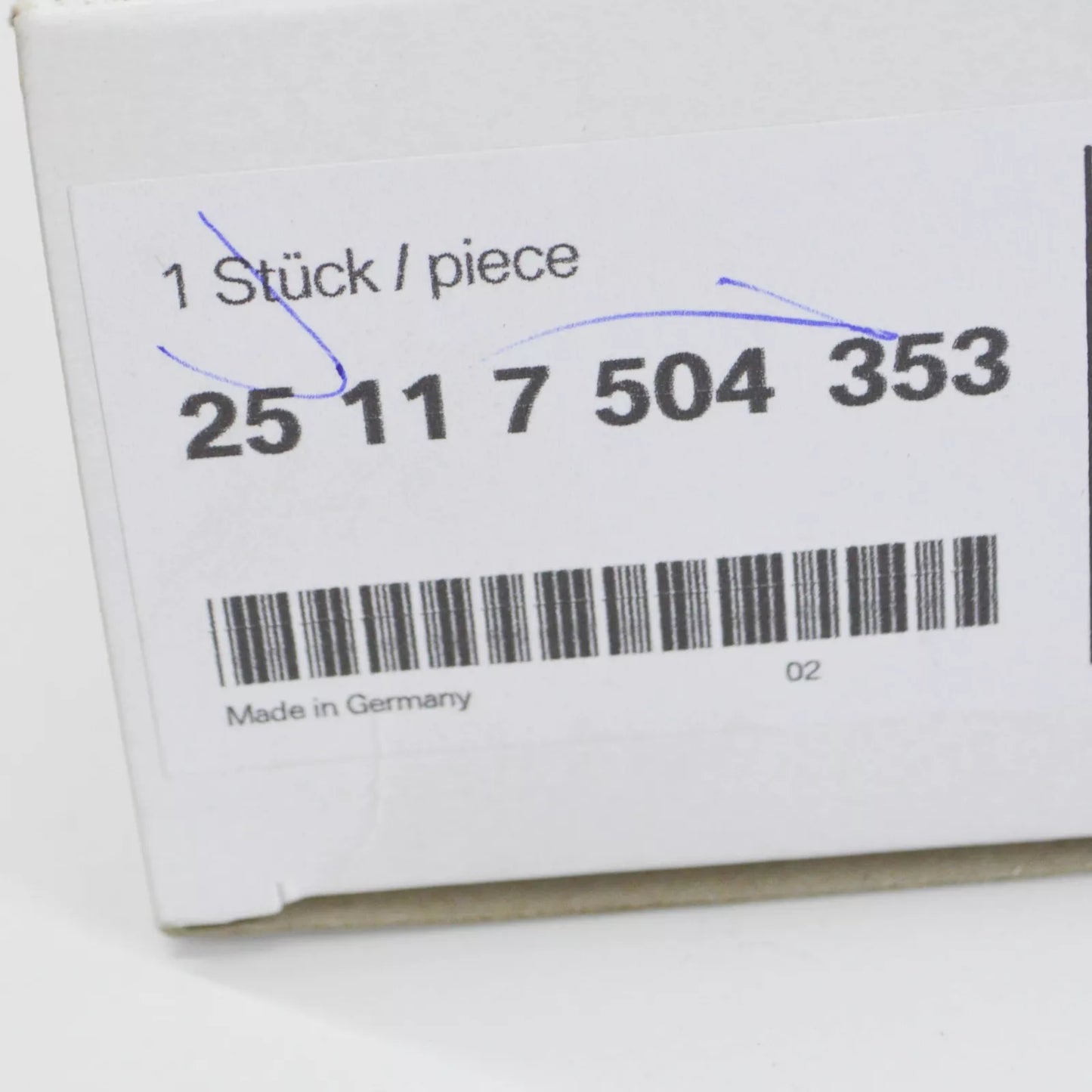 NEW BMW E52 ROADSTER GEAR SHIFT KNOB 7504353 25117504353 ORIGINAL