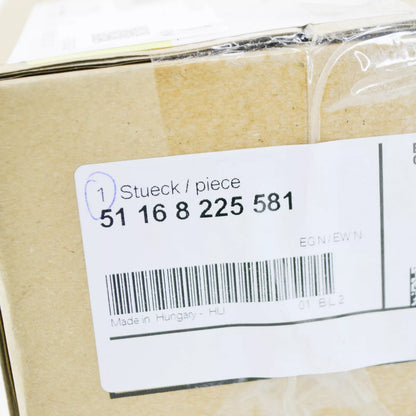 NEW BMW 7 E38 REAR LEFT DOOR WINDOW SUN SHADE 51168225581 8225581 ORIGINAL