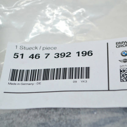 NEW BMW 7 G11 G12 RIGHT SEAT BEL SLOT COVER 51467392196 ORIGINAL