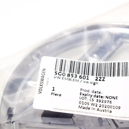 NEW VW GOLF MK7 FRONT BUMPER GRILLE CHROME EMBLEM BADGE 5G08536012ZZ