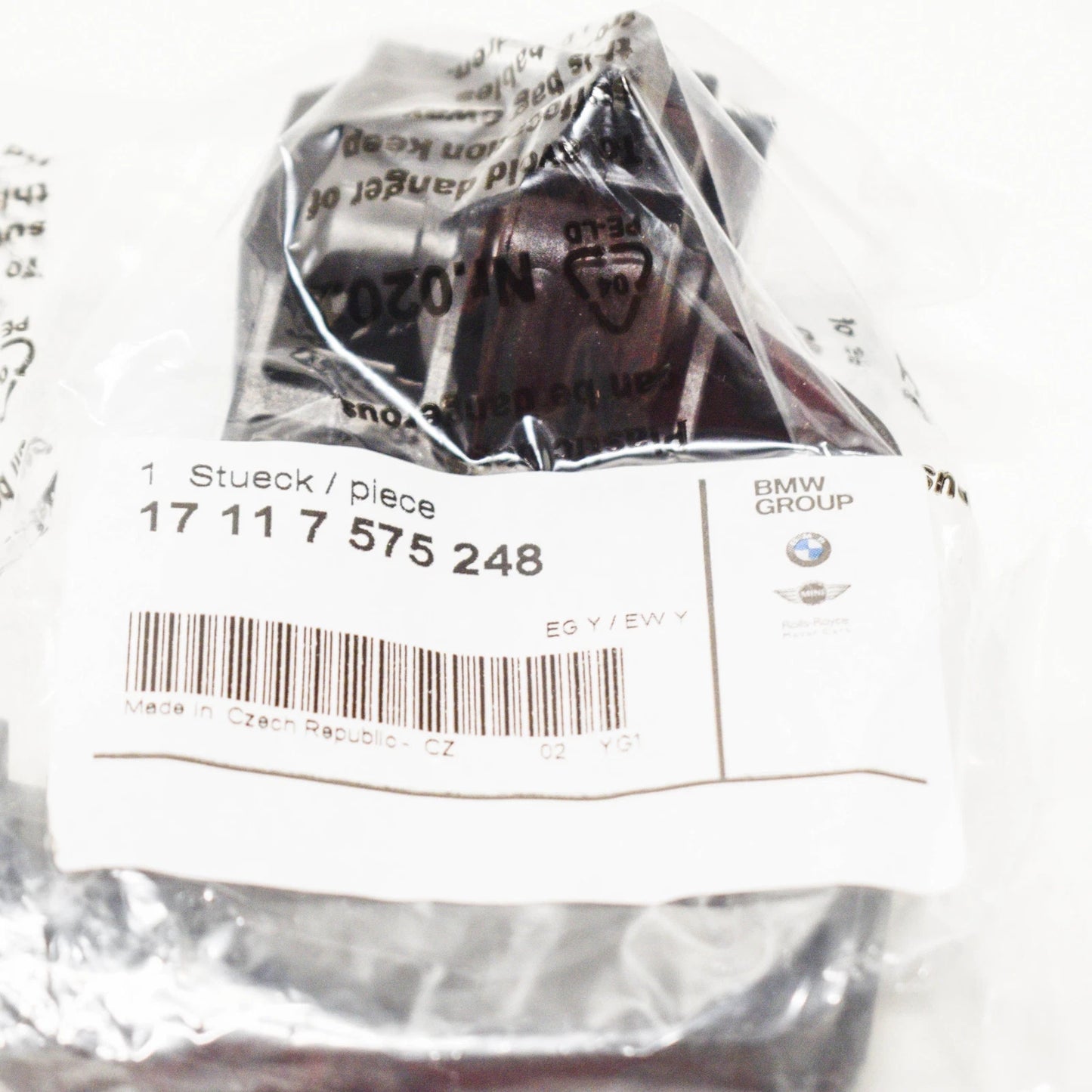 NEW BMW 5 F10 RIGHT SIDE RADIATOR BRACKET 7575248 17117575248 2015 ORIGINAL