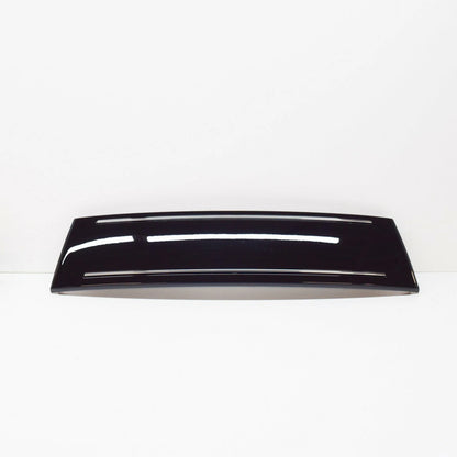 NEW AUDI A8 4E D3 FRONT GLOSSY BLACK PLATE FILLER 4E0807285ALT94