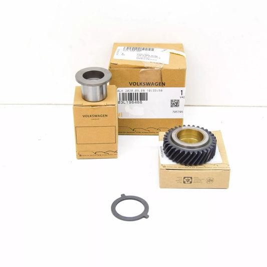 NEW AUDI A3 8P OIL PUMP INTERMEDIATE GEAR WITH HUB 03L198488 ORIGINAL
