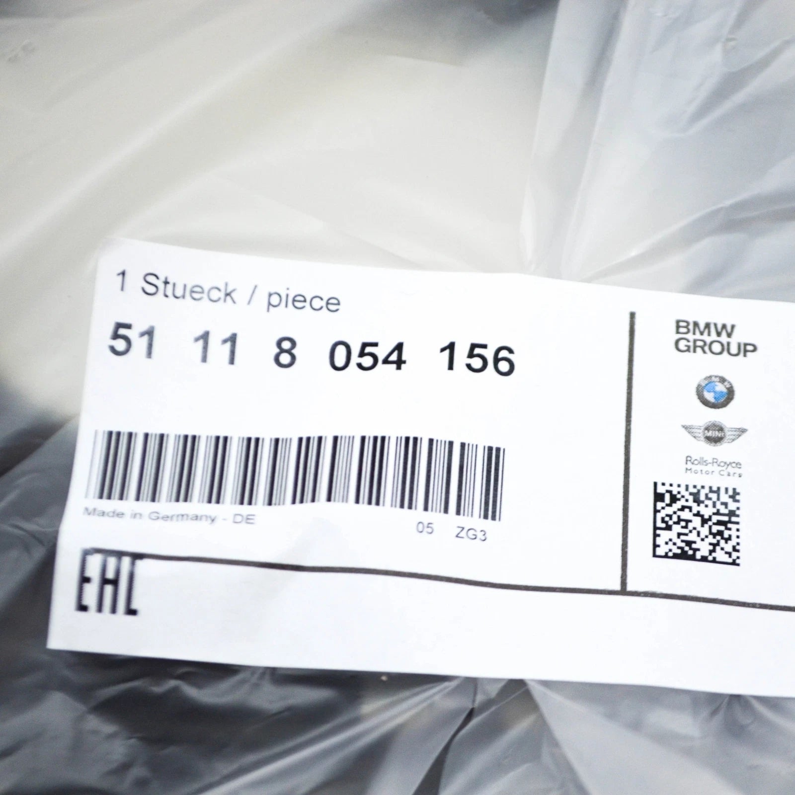 NEW BMW 3 F30 RIGHT FOG LIGHT GRILLE M SPORT 51118054156 8054156 2014 ORIGINAL