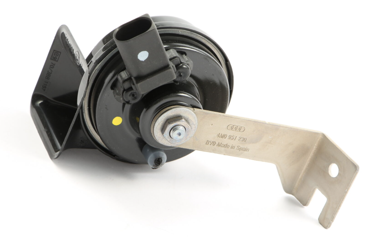 NEW AUDI Q7 4M RIGHT SIDE HIGH TONE HORN 4M0951210 ORIGINAL