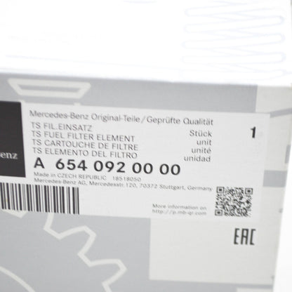 NEW MERCEDES-BENZ S W222 FUEL FILTER ELEMENT PARTS KIT A6540920000 ORIGINAL