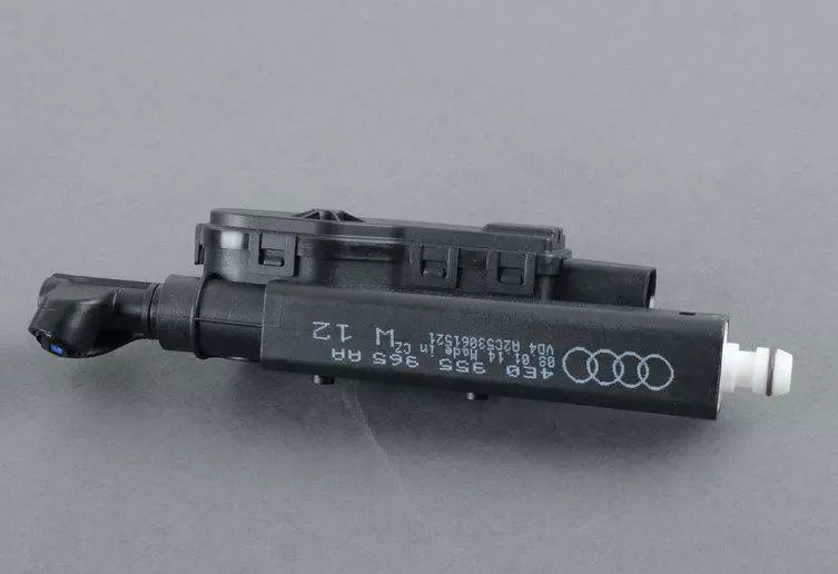 NEW AUDI A8 D3 HEADLIGHT WASHER LIFT CYLINDER WITH NOZZLE 4E0955965AA ORIGINAL
