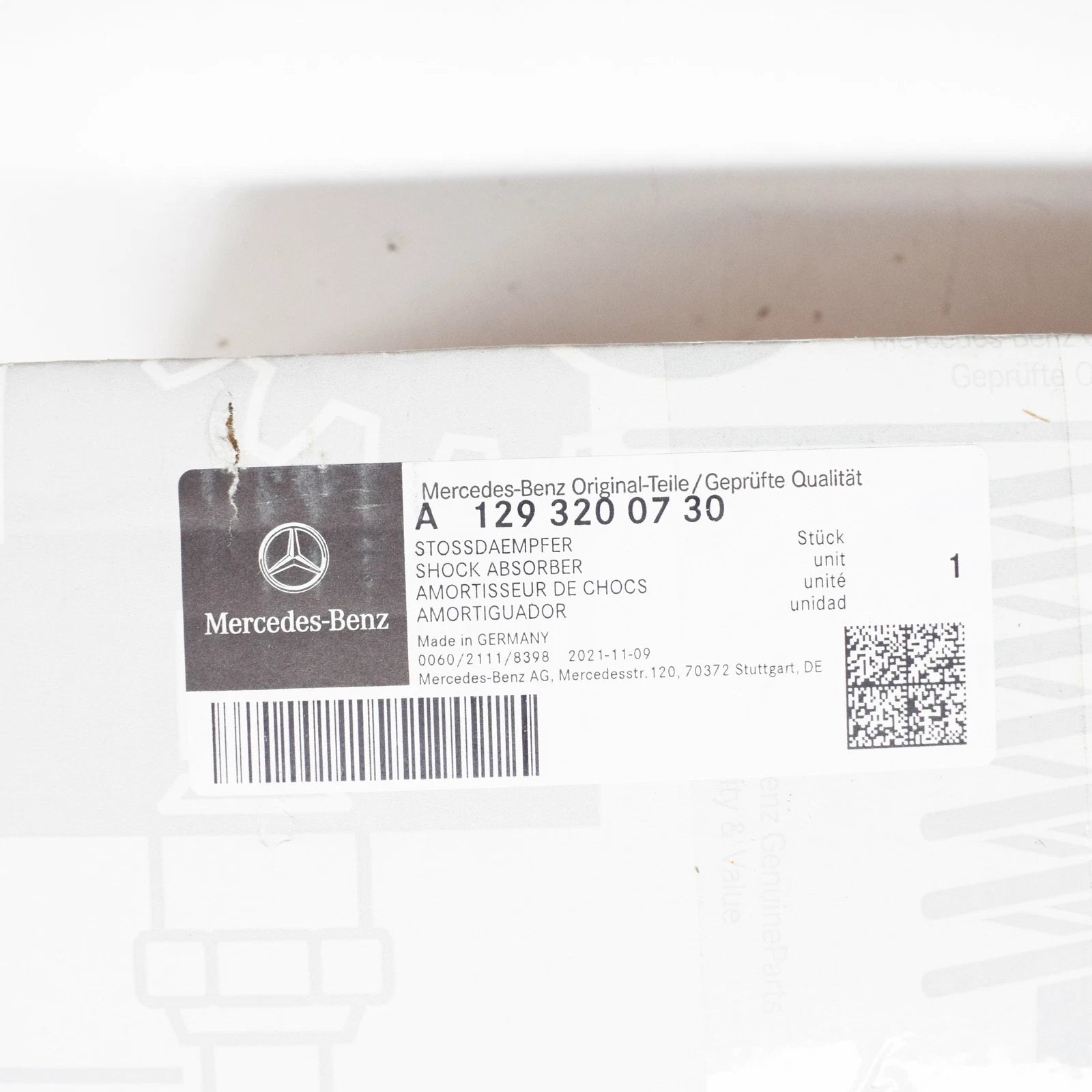 NEW MERCEDES-BENZ SL R129 FRONT SHOCK ABSORBER A1293200730 ORIGINAL