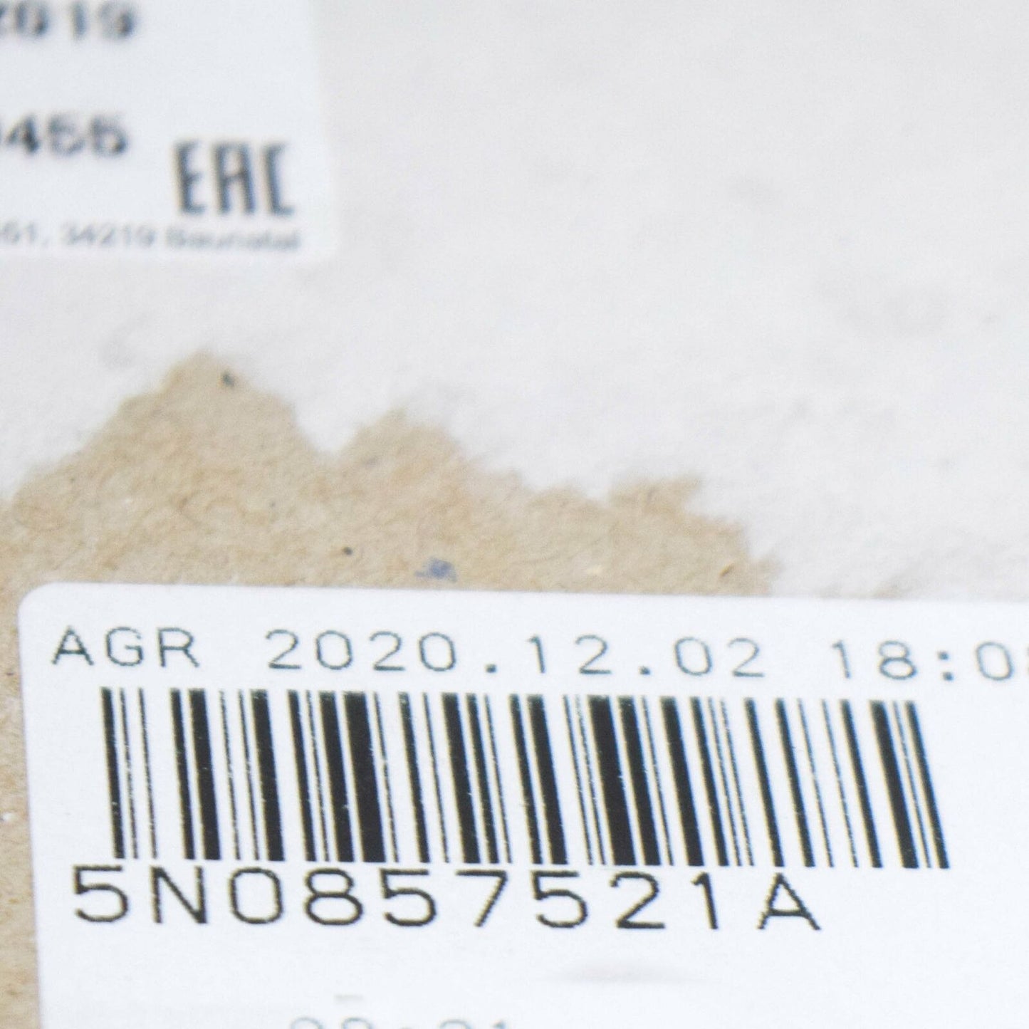 NEW VOLKSWAGEN TIGUAN MK1 FRONT LEFT DOOR MIRROR GLASS 5N0857521A ORIGINAL