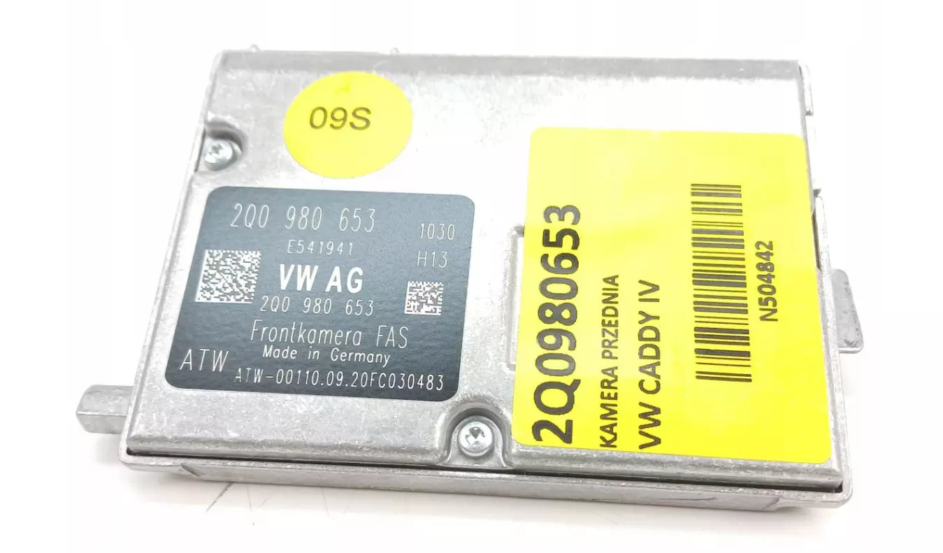 NEW VW ARTEON 3H7 FRONT DRIVER ASSISTANCE PROGRAM CAMERA 2Q0980653 ORIGINAL