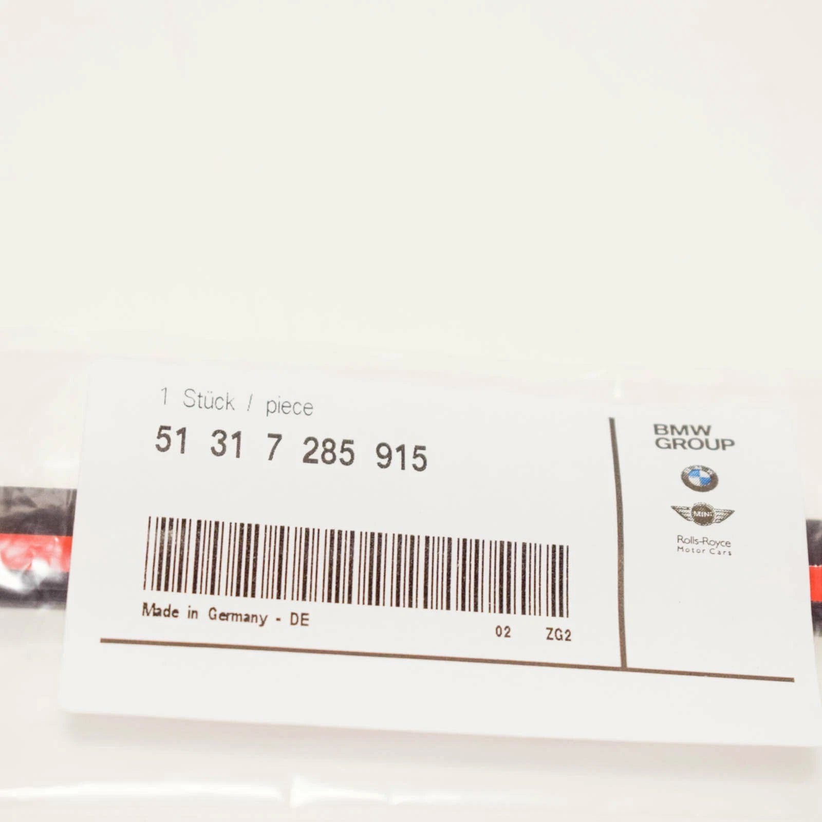 NEW BMW 4 COUPE F32 FRONT WINDSHIELD TOP COVER 7285915 51317285915 ORIGINAL