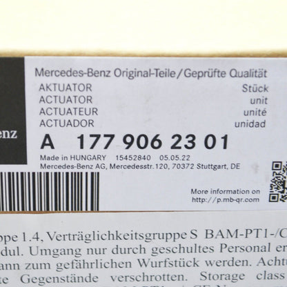 NEW MERCEDES-BENZ A W177 FRONT BONNET HOOD ACTUATOR A1779062301 ORIGINAL