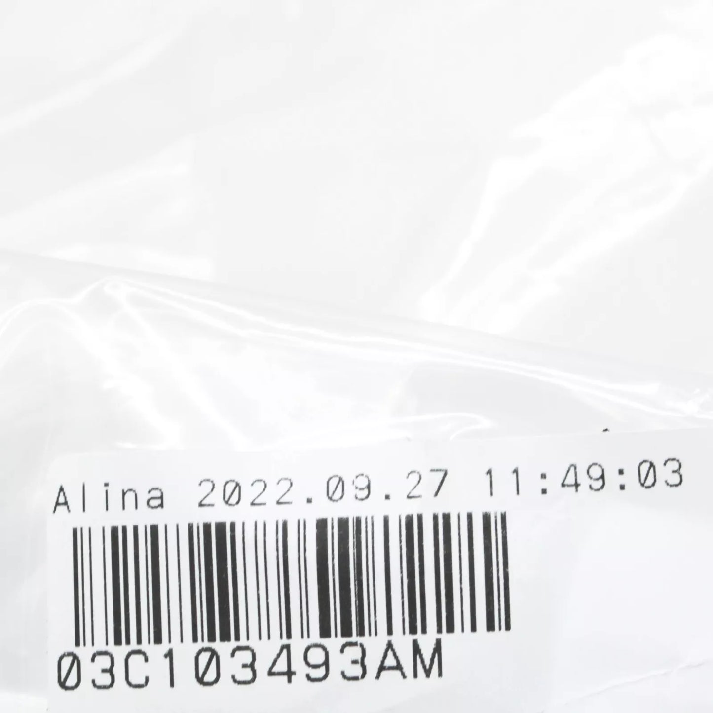 NEW AUDI A3 SPORTBACK 8P CRANKCASE BREATHER HOSE 03C103493AM